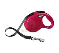 Flexi Classic XS guinzaglio in diversi colori, 3 m Rosso