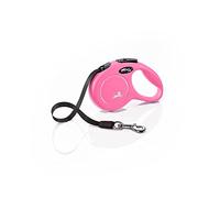 Guinzaglio New Classic Tape Flexi: Rosa - Extra-small - 3 m