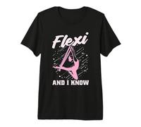 Flexi e io Lo so Che AMA Le Arti aeree, Ginnastica Aerea Maglietta Premium