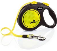 FLEXI Guinzaglio a Fettuccia New Neon L