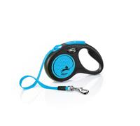 FLEXI New Neon M Tape 5 m blue guinzaglio automatico