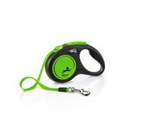 Flexi guinzaglio Neon M fettuccia 5m verde