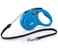 FLEXI Guinzaglio New Classic Cord Blu S