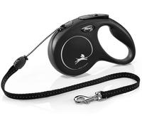 FLEXI Guinzaglio New Classic Cord Nero M - 5 METRI