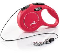 FLEXI Guinzaglio New Classic Cord Rosso XS - 3 METRI