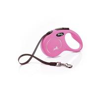 Guinzaglio New Classic Tape Flexi: Rosa - Small - 5 m