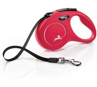 FLEXI Guinzaglio New Classic Fettuccia S 5 m rosso