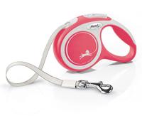 FLEXI Guinzaglio New Comfort Tape Rosso XS - 3 METRI