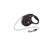 Flexi Guinzaglio Nuovo classico XS Corda 3m Fino a 8kg Nero