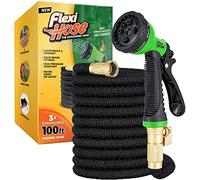 Flexi Hose Upgraded - Tubo espandibile da giardino - 8 funzioni - Nero - 30 m