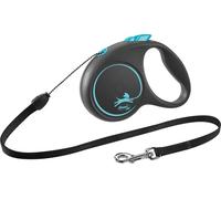FLEXI Black Design S Cord 5 m guinzaglio automatico blu