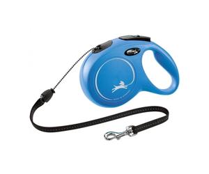 FLEXI New Classic M 8m guinzaglio automatico blu