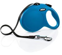 Flexi Nuovo guinzaglio classico nastro blu XS