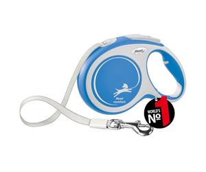 Flexi - Roll Cord New Comfort Band - 8 metri a 50 kg - blu - 1 pezzo