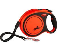 FLEXI Xtreme Guinzaglio Automatico per Cani, Arancione, L, 8 m, Fascia per Ca...