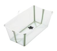 Flexibath Vaschetta Verde Trasparente con Tappo Termosensibile