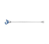 Flexible Airless Sprayer Extension Pole 50cm Steel Stainless Steel Spray Pole 30cm with Nozzle Holder High Ceiling Extension Rod 50cm Anti-Slip Airless Sprayer Wand 25cm Aluminum Alloy Joint(50cm)