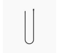 Tubo doccia Dornbracht, metallo, serie neutra, 1/2 x 3/8 x 1500 mm, 28304970, Colorazione: Nero opaco