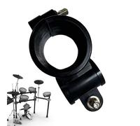 Flexible Drum Clamp Bracket Kit, Electronic Drum Clamp Clip Tubing Rack for Drum Accessories, Adjustable Clamp for Electronic Drums, Sturdy Rack Mount Clip for Percussion Kits