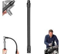 Flexible Impact Extension 1/2 - 360° Flexible Shaft Extension for Hard-to-Reach Bolts, Torque Socket Adapter for Impact Wrench, Ratchet & Drill, Automotive DIY Repair (35cm)