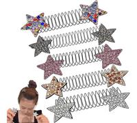 Flexible Invisible Grip Flyaway Hair Comb, U Shape Hair Finishing (#5Pcs)