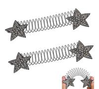 Flexible Invisible Grip Flyaway Hair Comb, U Shape Hair Finishing (#E2Pc)