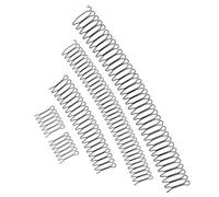 Flexible Invisible Grip Flyaway Hair Comb, U Shape Hair Finishing (#F)