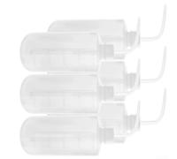 Flexible Plastic Squeeze Bottle 500ml for Lab Use | Slanted nozzle tip, uniform liquid flow, cuttable for wider stream, 500ml capacity, lab grade