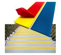 Flexible PVC Stair Nosing Treads, Self Adhesive Edge Protector, Anti Slip Step Trim Suitable For Kindergartens, Hospitals, Schools(Blue,6cm)