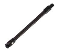 Flexible Socket Extension Bar - 1/2 Inch Extender Accessory 400g | Drive Shaft Tool Adapter Sleeve Wrench Electric Drill Tight Space Automotive Diy Project