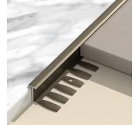 FlexibleProfile - Rivestimento in alluminio da 90 cm, 3 pezzi, PerfectProtector per Wall Det, ideale per interior design (Opt 2, 9,5 mm)