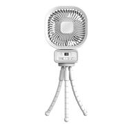 Flexibler Stativ-Clip-Lüfter,Octopus Mini-Lüfter - Tragbarer Octopus-Ventilator mit Stativ | bleiben Sie immer und Sommerventilator mit drei Geschwindigkeitsstufen für Studentenbetten, Fahrräder,