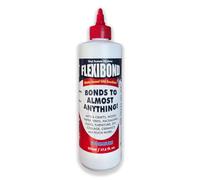 Flexibond Colla extra forte per arti e mestieri - Trasparente, flessibile, non tossica, asciuga in modo trasparente - Ideale per carta, cartoncino, legno, ceramica, vetro, pietra