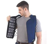 FlexiFreeze Ice Vest - Personal Cooling Cold Vest for Heat Relief, Navy