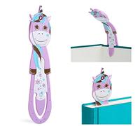 Flexilight Luce da Lettura | Segnalibro 2 in 1 Luce per Libro | Lampada LED a clip da Lettura | Pila per Leggere a Letto per Bambini e Adulti | Accessori per Libri | Idea Regalo Lettori
