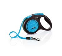FlexiMedium Neon Nastrato Guinzaglio Retrattile per Cani (TL5376)