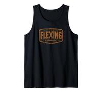 Flexing Flex Vintage Grunge Canotta