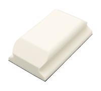 Flexipads World Class Mano Levigatura a Forma Di Bianco Pur Grip 70 x 125mm FLE9