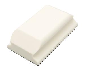 Flexipads World Class Mano Levigatura a Forma Di Bianco Pur Grip 70 x 125mm FLE9