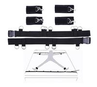 FlexiResist Fascia Multiuso per Yoga e Sollevamento B-D-S-M S xt y Materiale Premium Antisliding con Elasticità Controllata Z7JeX3