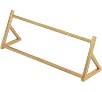 FlexiSpaceUS Espositore per campioni di pavimenti in legno, espositore per piastrelle da pavimento, piastrelle in metallo e pavimento in porcellana (oro, 120 x 30 x 40 cm)