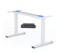 FLEXISPOT E1 PRO Tavolo Regolabile in Altezza a 2 Motori con Memoria Intelligente, Standing Desk Elettrico Motorizzato
