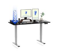 FLEXISPOT E5 PRO+ 180 * 80cm Certificato FSC Scrivania Regolabile in Altezza Standing Desk 2 Motori 3 Sezioni Scrivania Elettrica Scrivania Motorizzata con Piano