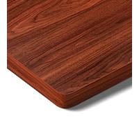 FLEXISPOT Piano in legno di mogano, 120 x 60 cm