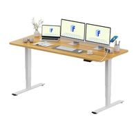 FLEXISPOT Scrivania Elettrica Regolabile in Altezza 180×80 cm con Doppio Motore e Porta USB, Piano Monoblocco da 25 mm, Gambe a 3 Sezioni, Portata 120 kg, 4 Memorie, Rilevamento Ostacoli