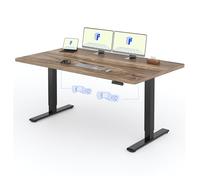 FLEXISPOT Scrivania Elettrica Regolabile in Altezza a 2 Motori 180x80 cm con Piano Unico, Pannello con Memoria, Portata 100 kg