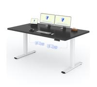 FLEXISPOT Scrivania Elettrica Regolabile in Altezza a 2 Motori 180x80 cm con Piano Unico, Pannello con Memoria, Portata 100 kg