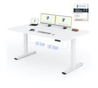 FLEXISPOT Scrivania Elettrica Regolabile in Altezza a 2 Motori 180x80 cm con Piano Unico, Pannello con Memoria, Portata 100 kg