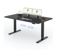 FLEXISPOT Scrivania Elettrica Regolabile in Altezza a 2 Motori 180x80 cm con Piano Unico, Pannello con Memoria, Portata 100 kg