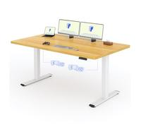 FLEXISPOT Scrivania Elettrica Regolabile in Altezza a 2 Motori 180x80 cm con Piano Unico, Pannello con Memoria, Portata 100 kg